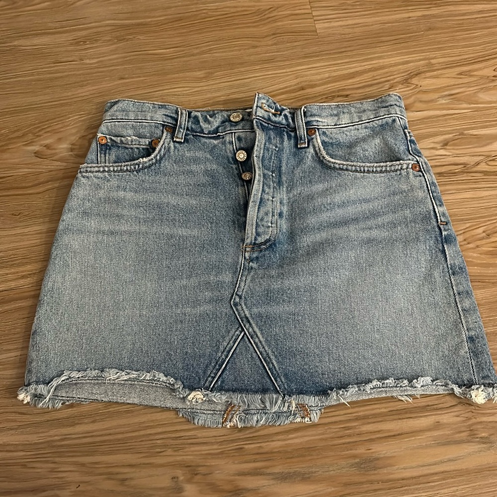 AGOLDE Jean Skirt